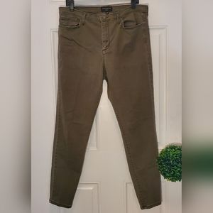 Banana Republic Pants Size 14 / Size 32 Green Army Plus Size